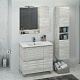 Comforty Мебель для ванной Верона 90 (Quadro) дуб белый – картинка-19